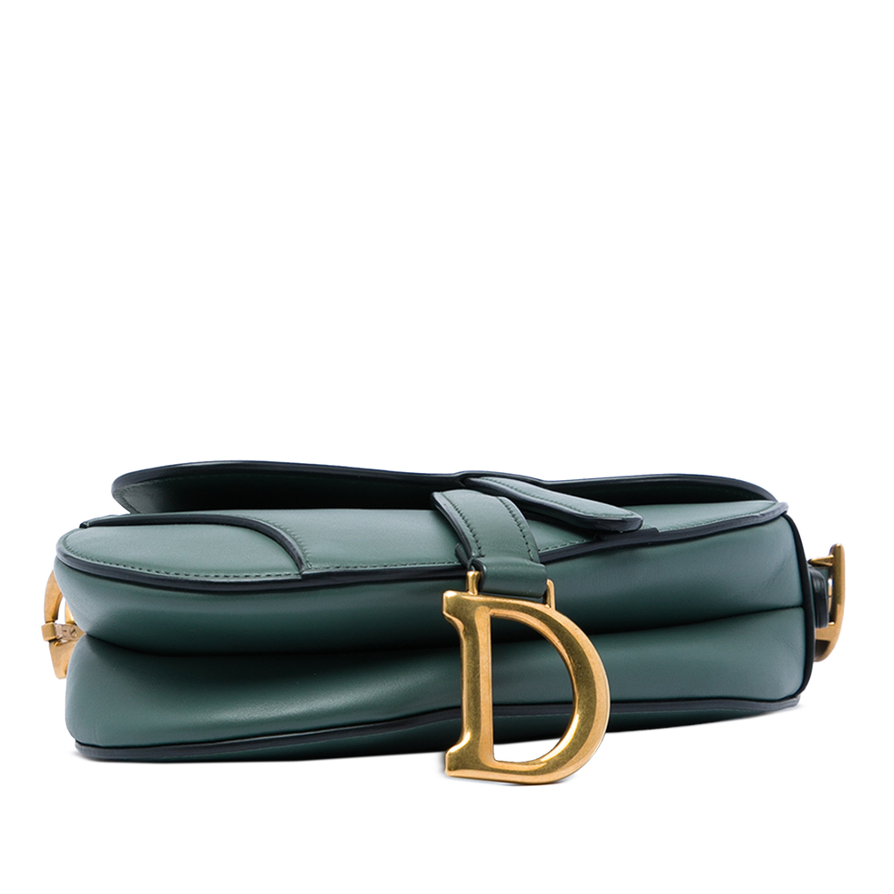 Pre-Loved Dior Mini Smooth Calfskin Saddle Bag - Picture 3 of 5